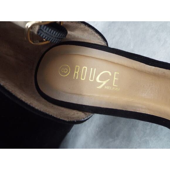 Rouge Helium Heels Sz 8 - Picture 3 of 8